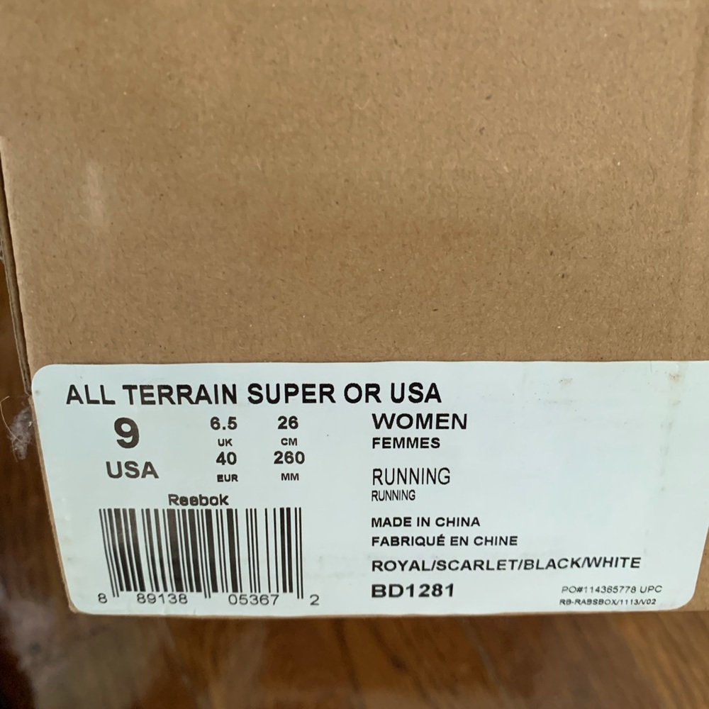 REEBOK ALL TERRAIN Obstacle Course Running Shoes